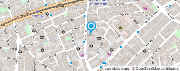 מפת הגעה אל מסעדת אוזבקיסטן