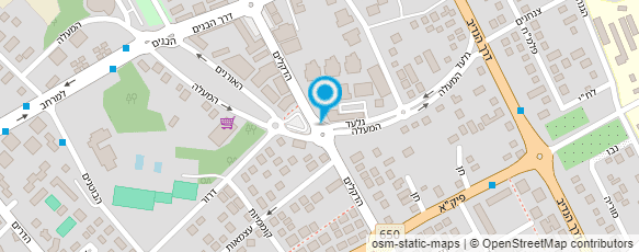 מפת הגעה אל פיצה רום כרכור