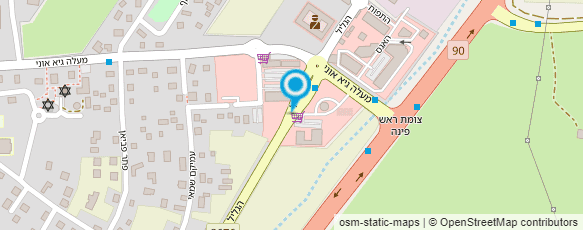 מפת הגעה אל מיטבלים - מסעדת שף