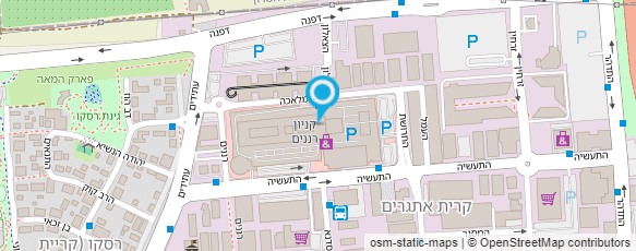 מפת הגעה אל קפה גרג סניף רעננה