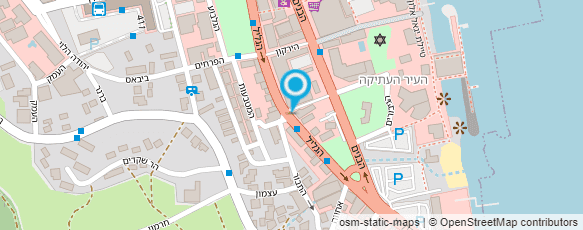 מפת הגעה אל פיצה אודיז טבריה