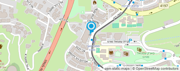 מפת הגעה אל חומוס אליהו