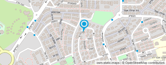 מפת הגעה אל אסף גולן עבודות חשמל