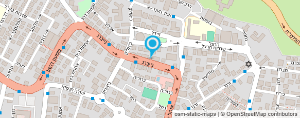 מפת הגעה אל מלון ברגר