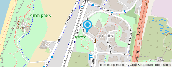 מפת הגעה אל ד"ר עמוס בר