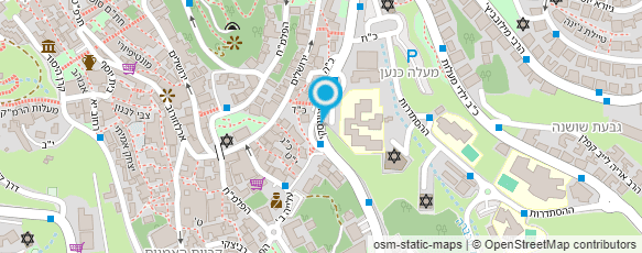 מפת הגעה אל גולד ג'ים - מכון כושר