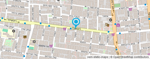 מפת הגעה אל הפרלמנט רוטשילד  83