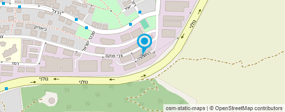 מפת הגעה אל YTS ציוד משרדי