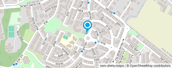 מפת הגעה אל גינונים זה הטבע שלנו