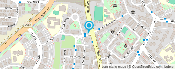 מפת הגעה אל פיצה לולה