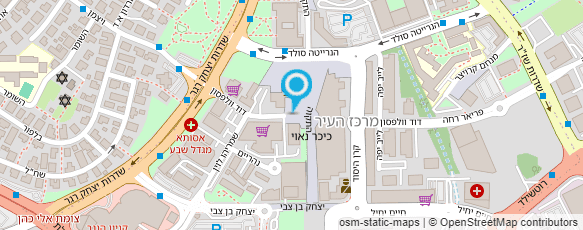 מפת הגעה אל טומטו פיצה