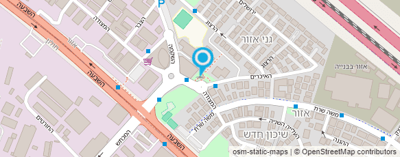 מפת הגעה אל החלה - אזור מפת הגעה אל החלה - אזור