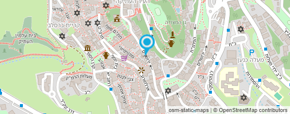 מפת הגעה אל קפה מוניטין