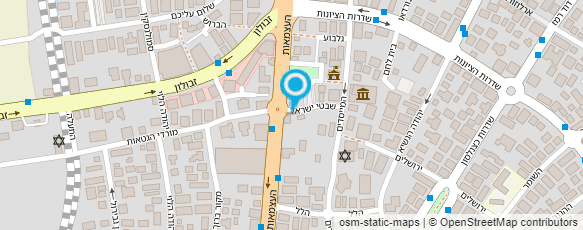 מפת הגעה אל בורקס הבולגרי - קרית אתא - כשר למהדרין