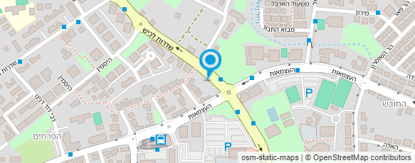 מפת הגעה אל אמריקן בורגר