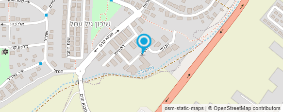 מפת הגעה אל מסגריית ארט-ליין