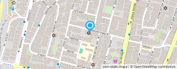 מפת הגעה אל יפה גרף שלטים