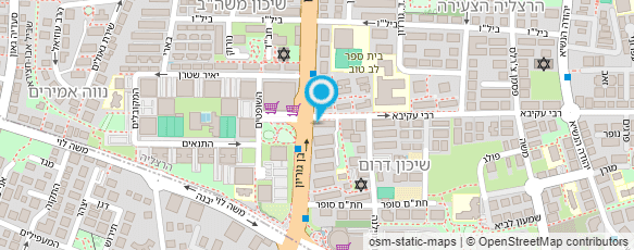 מפת הגעה אל פיצה אנג'ל