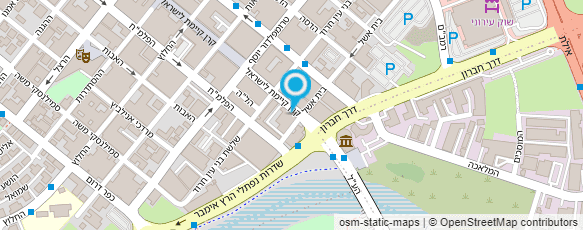 מפת הגעה אל חומוס יפו העתיקה באר שגבע