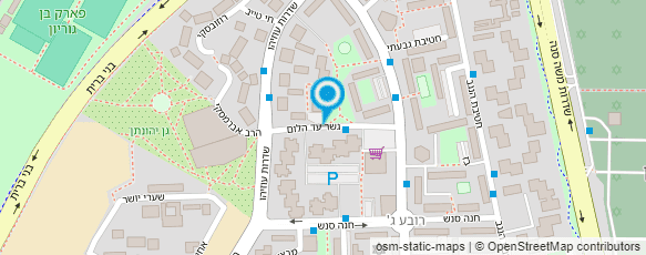 מפת הגעה אל פיצה דלישס - אשדוד