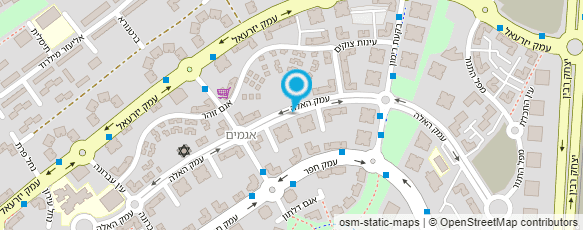 מפת הגעה אל פיצה צ'יז