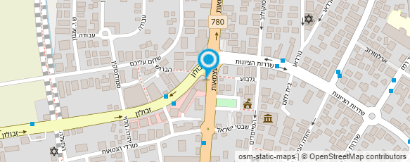 מפת הגעה אל חצ'פוריה - קריית אתא