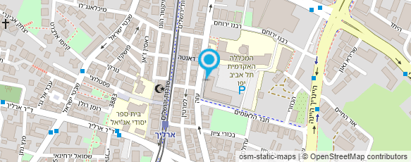 מפת הגעה אל טוסט הרכבת