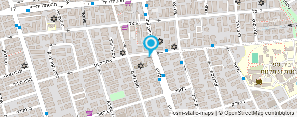 מפת הגעה אל שוק שפע וברכה