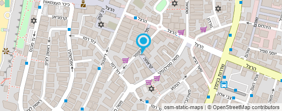 מפת הגעה אל שושה פיצה נתניה