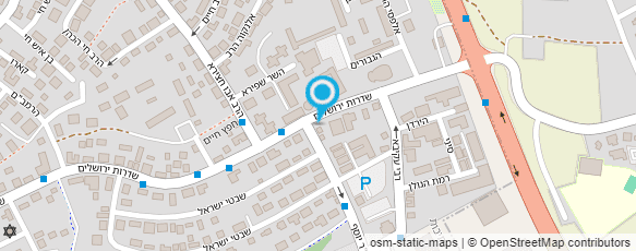 מפת הגעה אל בורקס ירושלים - נתיבות