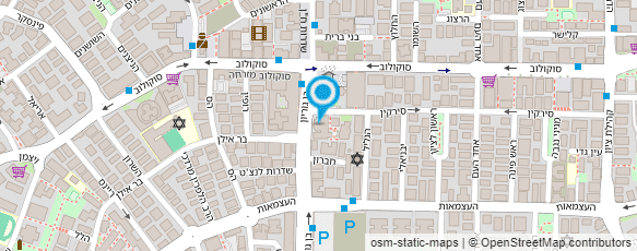 מפת הגעה אל אריק עיסויים