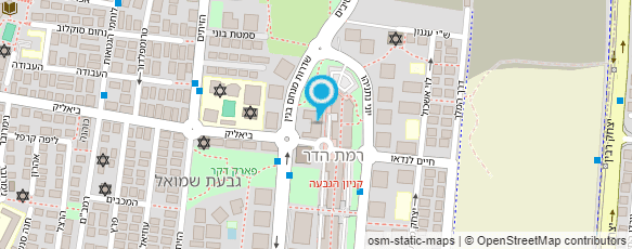מפת הגעה אל פיצה סטורי גבעת שמואל