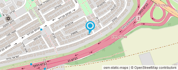 מפת הגעה אל ד"ר אביה רוזנטל גניקולוגית