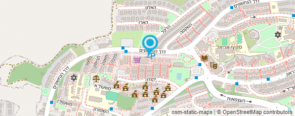 מפת הגעה אל שווארמת אהרל'ה