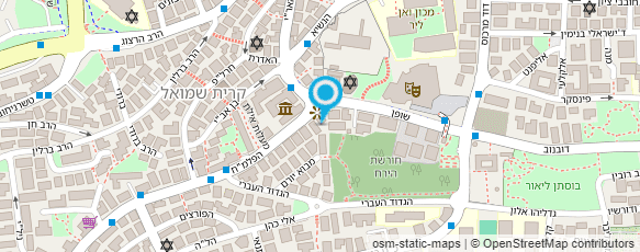 מפת הגעה אל קולינריום בית לאירועים ברובע היהודי