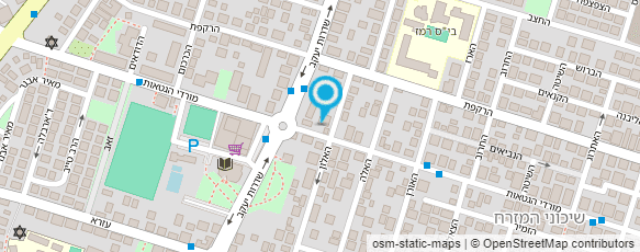 מפת הגעה אל הפינה של מוטי- בדץ בית יוסף