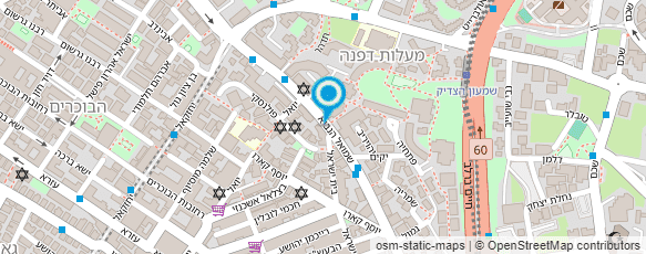 מפת הגעה אל פיצה פרנה