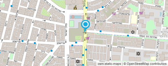 מפת הגעה אל ענת רזמוביץ איפור כלות