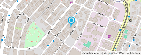 מפת הגעה אל מונית 6 מקומות