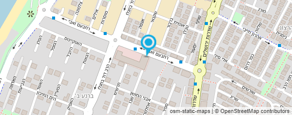 מפת הגעה אל פיצה מוצרלה אשקלון