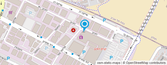 מפת הגעה אל בורגרים קניון הזהב