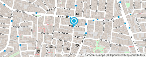 מפת הגעה אל אודי צדוק משרד עו"ד ונוטריון