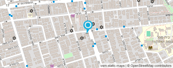 מפת הגעה אל ראובן מזרחי