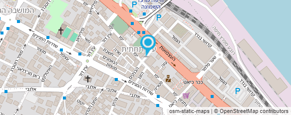 מפת הגעה אל עו"ד ונוטריון יוליה קליס מוש - Юлия Калис Муш, адвокат и нотариус