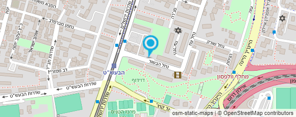 מפת הגעה אל פיצה בשכונה