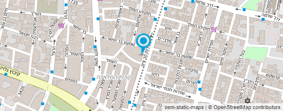 מפת הגעה אל צמיגי טיק טוק 24 שעות פנצרייה