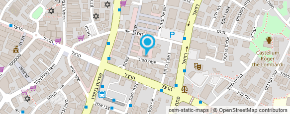 מפת הגעה אל קפה אושר