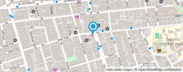 מפת הגעה אל Avi Ziderman Law Office