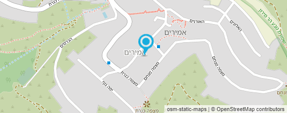 מפת הגעה אל החווה באמירים