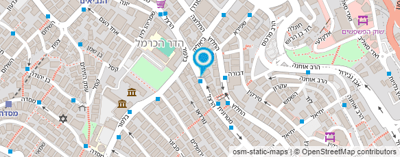 מפת הגעה אל שניצל 20 טעמים